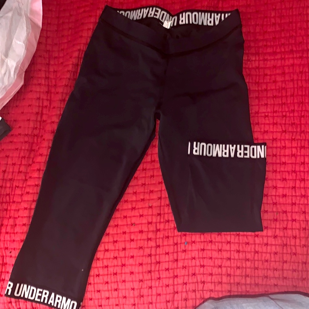 Underarmour workout capri leggings